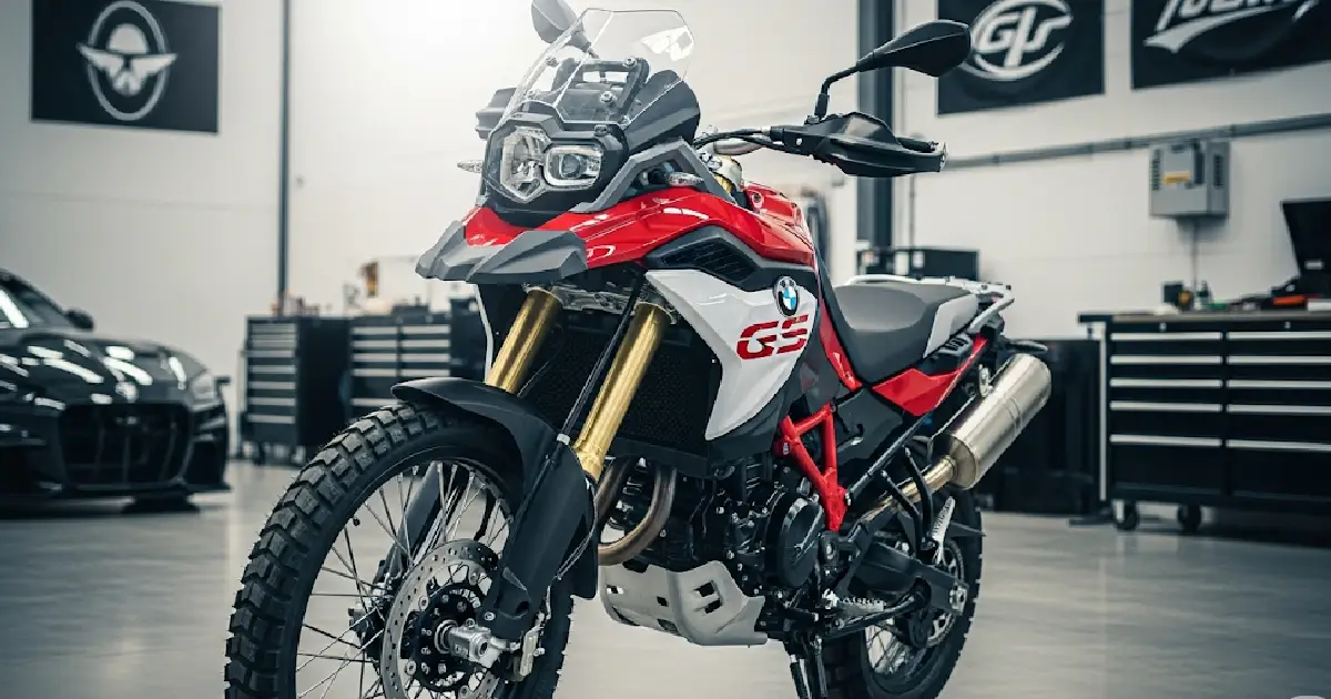 BMW F 450 GS बाइक भारत में टेस्टिंग के दौरान – एग्रेसिव लुक और प्रीमियम फीचर्स के साथ